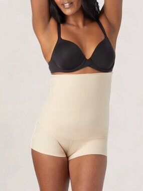 NWOT Maidenform Shapewear High Waist Tame Your Tummy Shaping Boyshorts XL
